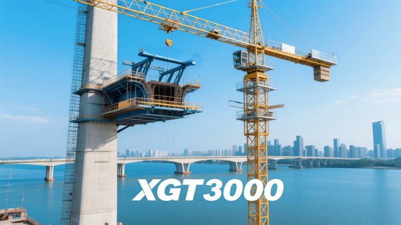 XCMG's Ultra-Large Tower XGT3000 Powers the Construction of the World-Class Yongjiang Grand Bridge