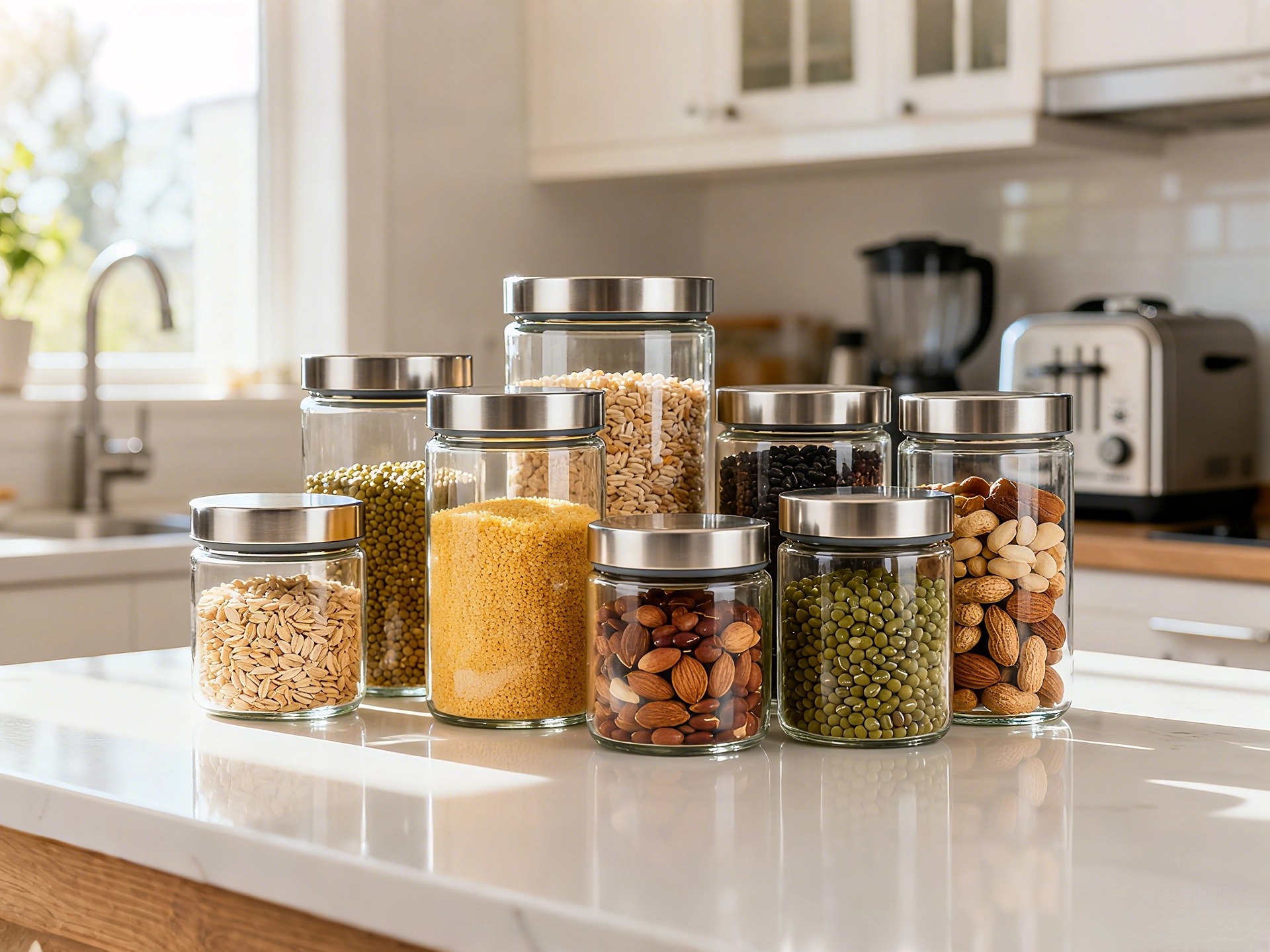 Lead-free and cadmium-free food-grade glass storage jar series launched, opening a new healthy storage experience